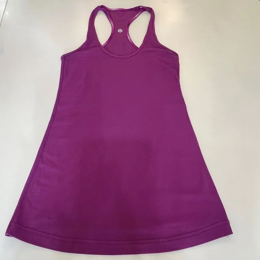 Lululemon Women's Lightweight Cool Racerback Yoga Tank Top Purple Size 2